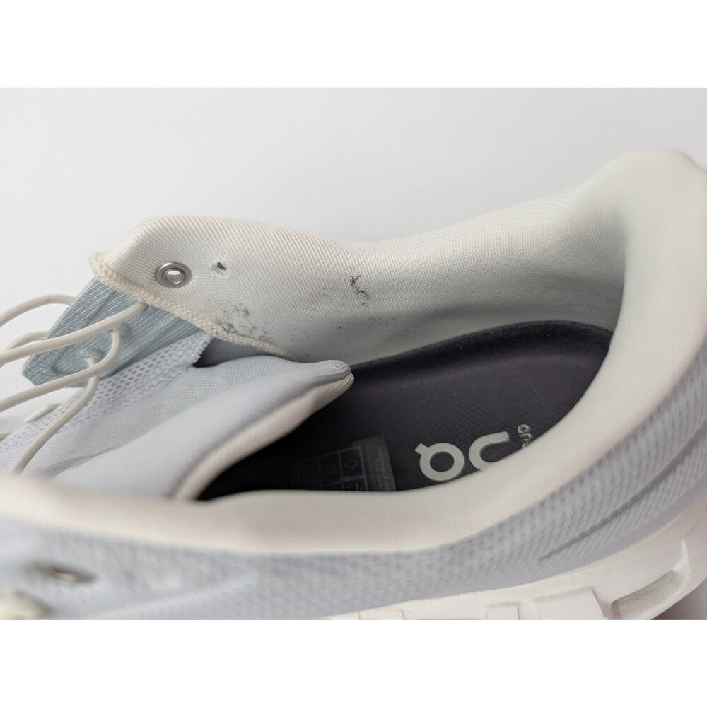 On Cloud 6 Running Sneakers Shoes Lace-Up Men's Glacier/White Size USM9.5 EU43 - Picture 10 of 11